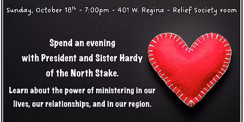 October Regional Fireside - Power of Ministering