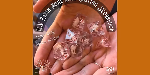 UV Resin Bone Dice Casting Workshop