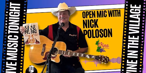 Open Mic Night with Nick Poloson