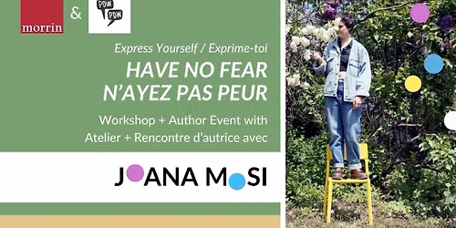 Have No Fear: Zine-Making and Author Event with Joana Mosi