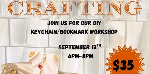 DIY Keychain\/Bookmark Workshop