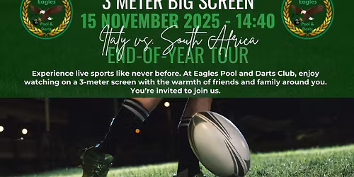 Italy vs SA \u2013 European Challenge Continues!