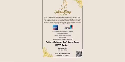 Pure Envy MedSpa Anniversary Event