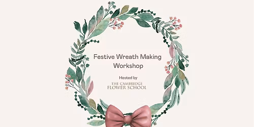 Present Made Festive Wreath Making Workshop