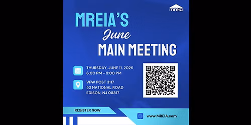 MREIA's June Main Meeting