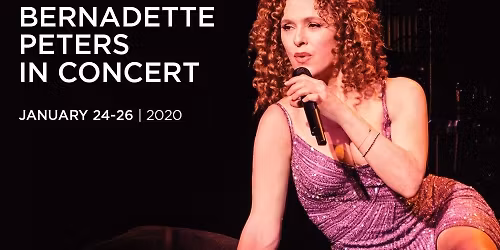 Bernadette Peters at Sarofim Hall - Hobby Center