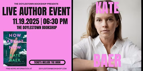 An Evening with Kate Baer