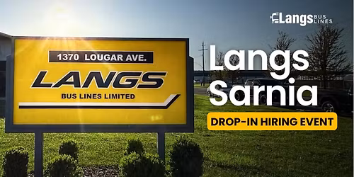 Drop-In Hiring Event (Part-time Bus Driver Positions)