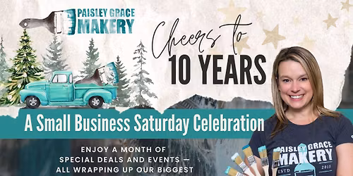 Cheers to 10 Years Celebrations: Daily Deals and Party!