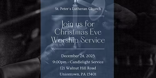 Christmas Eve Candlelight Service