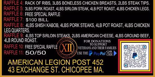 Meat Raffle #2 Season 2025-2026