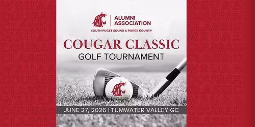 WSUAA 3rd Annual Cougar Classic Golf Tournament - Tumwater Valley