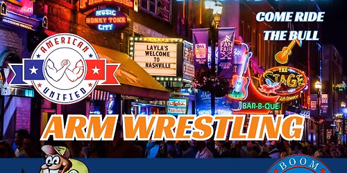 BATTLE ON BROADWAY \/ BOOM ARMWRESTLING \/ NASHVILLE NOVEMBER