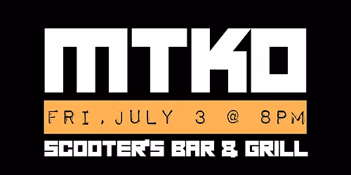 Mixtape Knockoffs @ Scooter's Bar & Grill