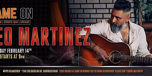 Leo Martinez at Game on Saturday February 14th