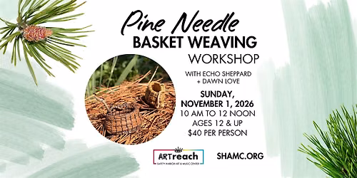 Pine Needle Basket Weaving