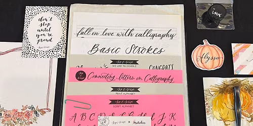 Modern Calligraphy & Pumpkin Lettering for Beginners at Micky's Irish Pub (North Liberty)