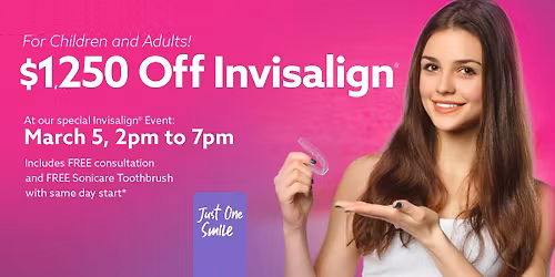 Invisalign March 2026 Event!