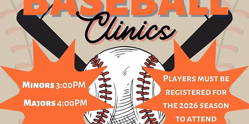 Stoughton Youth Baseball FREE Clinic