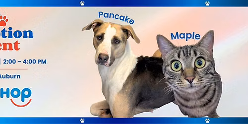 Paws, Pancakes & Purpose + Adoption Event