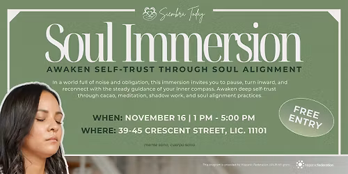 Soul Immersion: Awaken Self-Trust Through Soul Alignment