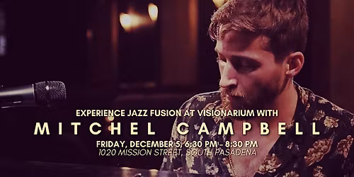 \u2728 Experience Jazz Fusion at Visionarium! \u2728