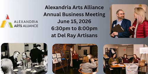 Alexandria Arts Alliance Annual Business Meeting