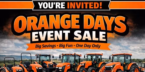 Orange Days Sales Event