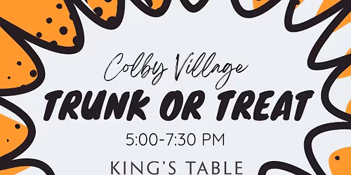 Colby Village Trunk or Treat