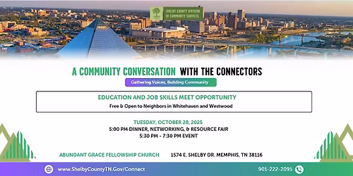 A COMMUNITY CONVESATION WITH THE CONNEECTORS