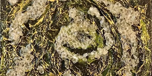 Textured Abstraction w\/Cut Glass (3-Part Class) | Brenda Dwyer, instructor