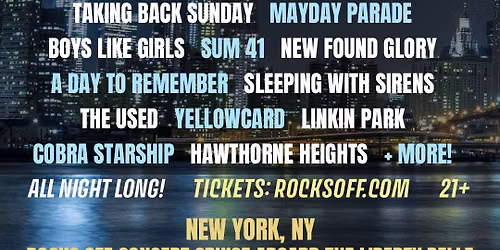 Emo Night Brooklyn ON A BOAT!