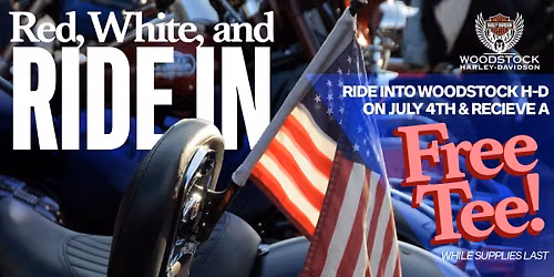 Red, White, and Ride In!