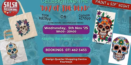 SPIRITS & STROKES - Sip & Paint - SALSA DESIGN QUARTER