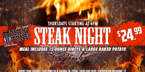 STEAK NIGHT & LIVE ENTERTAINMENT - Kenny & The Classics