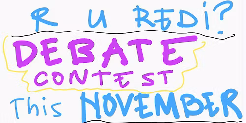 debate competition (amazing)