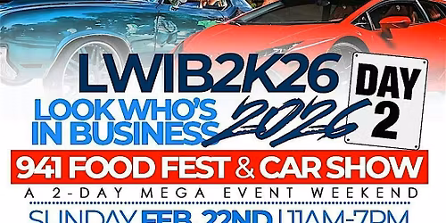 1st Annual 941 Day Food Fest \u2022 Concert \u2022 Car Show