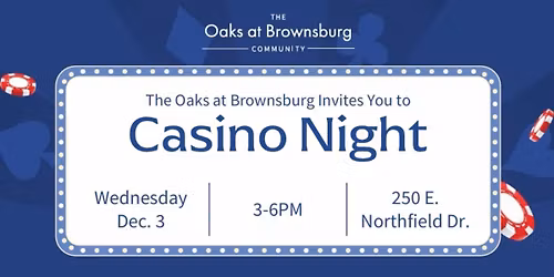 The Oaks at Brownsburg Casino Night!  