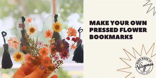 Make Your Own Pressed Flower Bookmarks