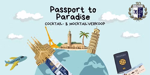 Cocktail- & mocktailverkoop: Passport to Paradise