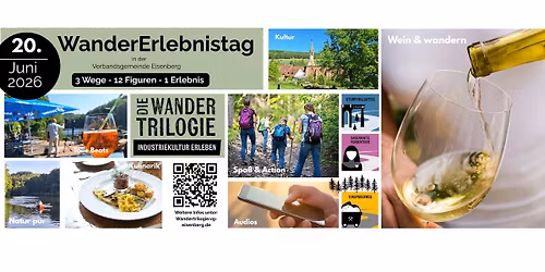 WanderErlebnistag - Er\u00f6ffnung der Trilogie "Industriekultur erleben"
