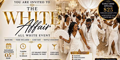 WIE All White - Affair  launch Party