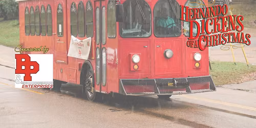 Dickens of a Christmas Park and Ride Trolley