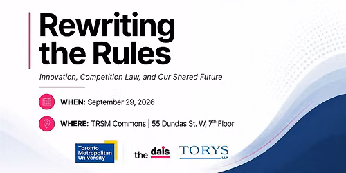 Rewriting the Rules: Innovation, Competition Law, and Our Shared Future