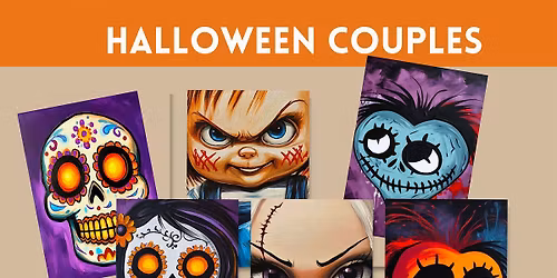 Creepin\u2019 It Real: Halloween Paint & Sip Night