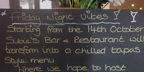 Friday night vibes every friday