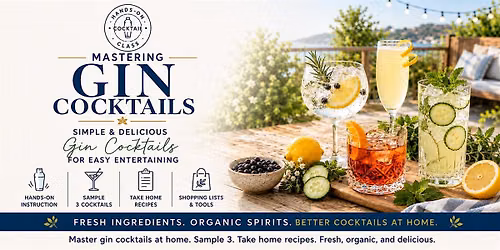 MASTERING GIN COCKTAILS