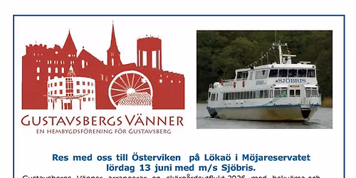 B\u00e5tresa med m\/s Sj\u00f6bris till \u00d6sterviken vid L\u00f6ka\u00f6