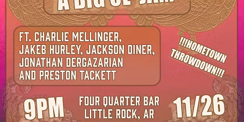 Turkey Jam w\/ Jonathan DeGazarian and Friends