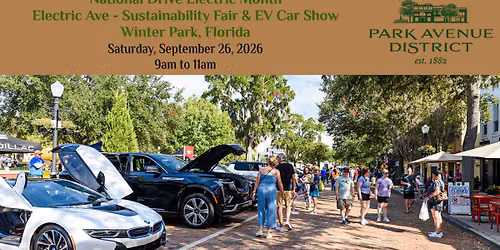 Electric Ave - Sustainability Fair & EV Car Show - Winter Park
